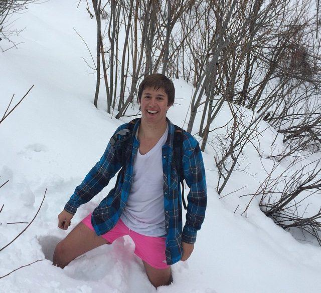 Went for a hike today! Stopped once the snow got waist deep…
