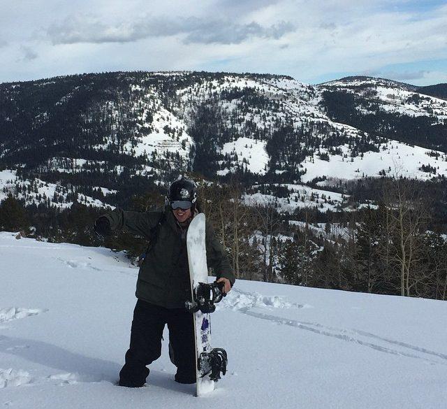 The hike to fresh pow pow #skithebeav #gnarbrah