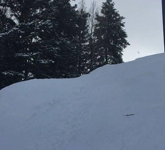 4″ of fresh powder at the beav. Today was a good day 😍🏂 #skithebeav #powderday #bunnyhill #nojoke