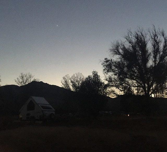Enjoying this fine summer evening. Camping is the best thing ever 🌲🌌#summer #outdoors #lakeperris #nofilter
