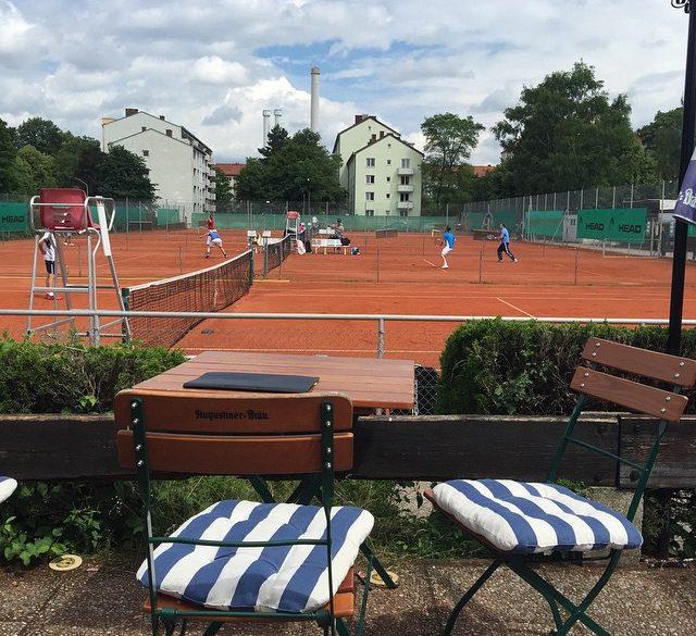 A little Tennis in Munich, Germany #summer #munich  #tryingtobeartistic