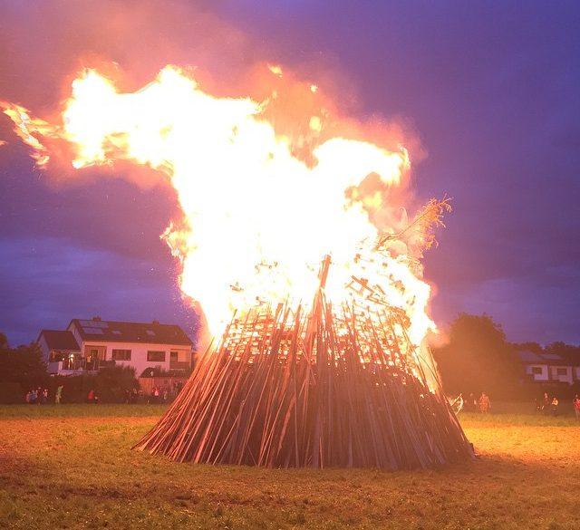 Germany has BIG bonfires 😎🔥 #summer #rosenheim #sorry4spamming #nofilter