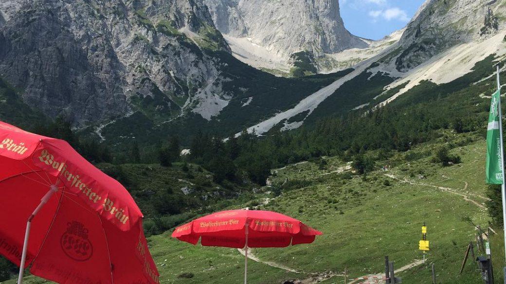 Hiked to the Hintergoinger Halt peak today 🗻🇦🇹#summer #hiking #tirol