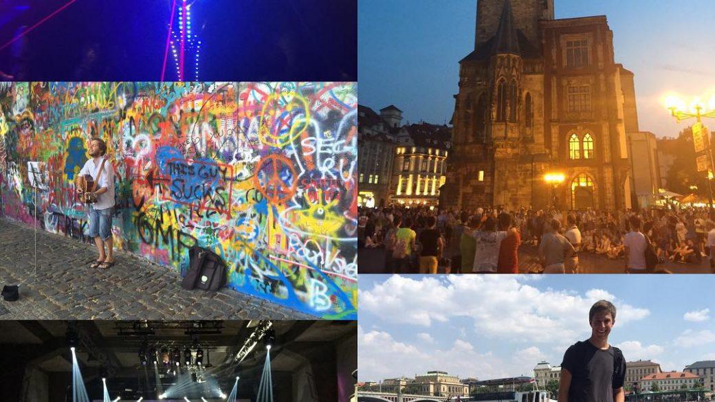 It’s been real Prague! After 2 different pub crawls and a boat party later, it’s time to peace out ✌🏼️ Definitely my new favorite city #Prague #lennonwall #summer