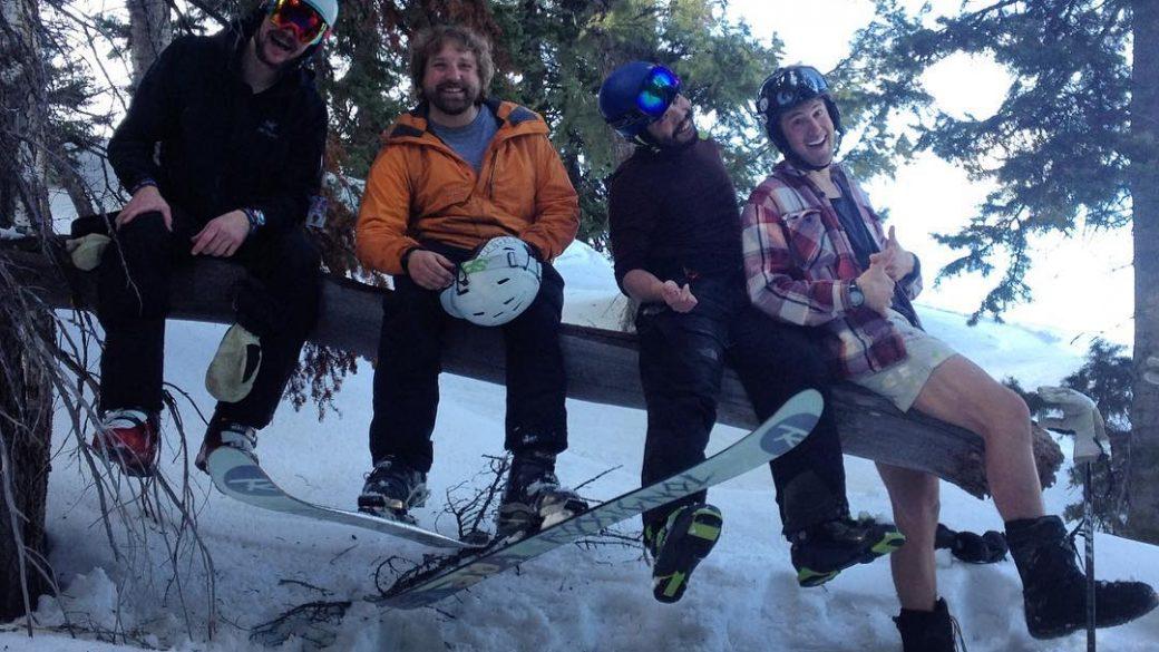 Good group of people for a great day on the mountain! 😎#skiutah #skithebeav
