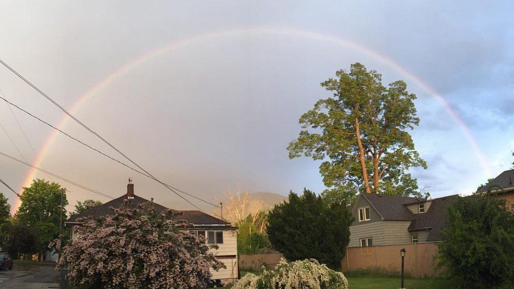 So this is happening right now #rainbow