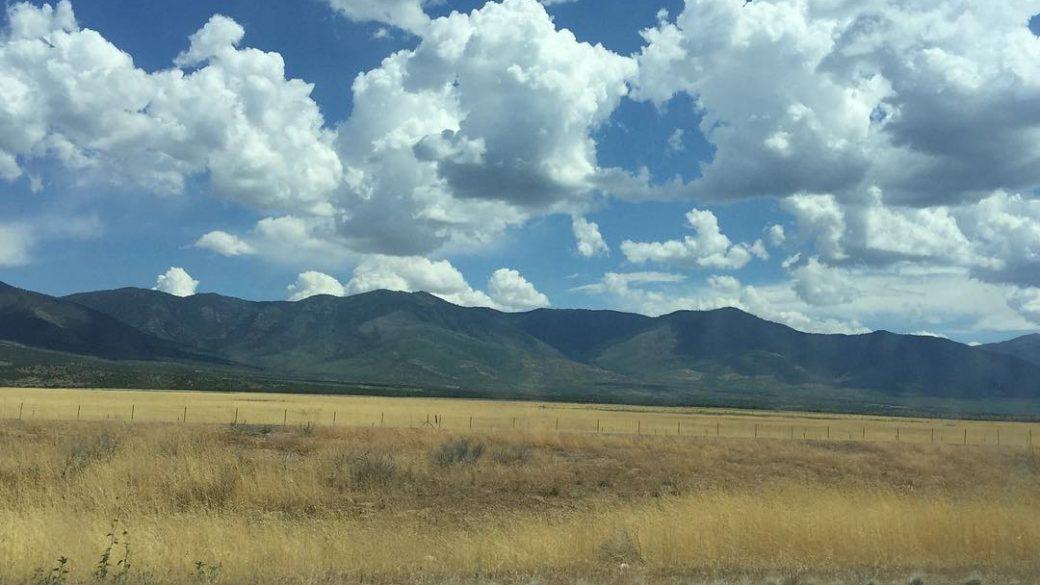 fluffy clouds in the middle of nowhere #beUtahful #utahgram
