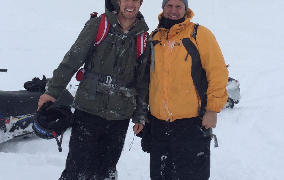 Despite having to unbury the sleds several times, the trip was a success! More fresh powder than we knew what to do with!