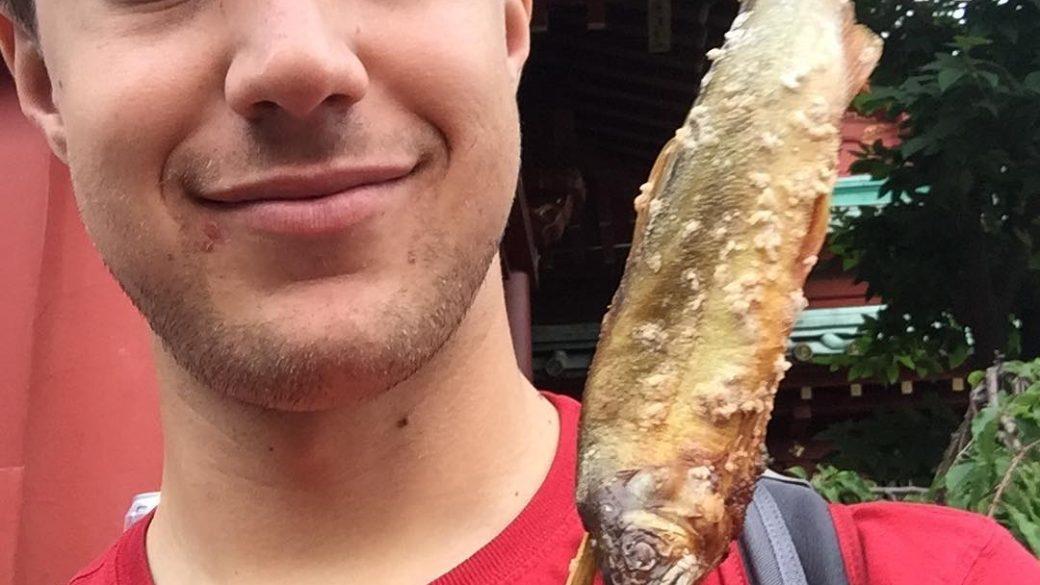 The food in Japan has been …interesting. Most of it absolutely amazing. But then there’s things like this. I had a bone to pick with this one. Quite literally. Well actually a lot. #eatingthefishwhole