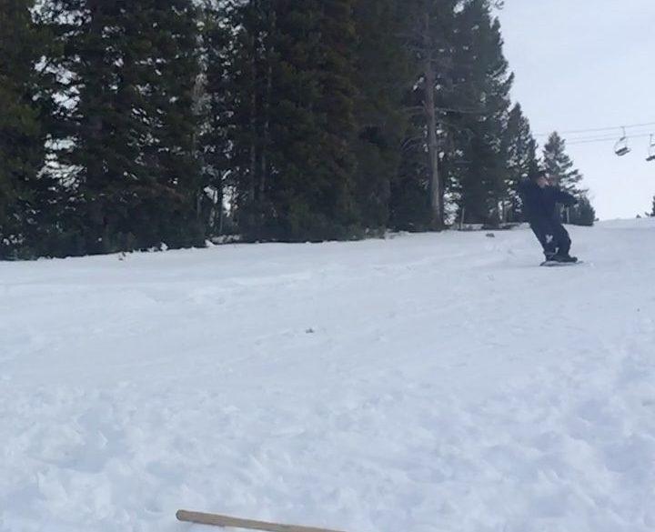 Jumping out of my last set of finals for my college career #quiteliterally 😎#skithebeav