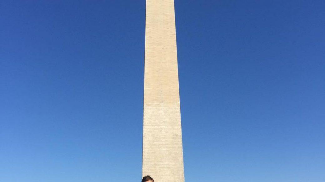 The monument is way taller than I imagined. Also, the trek is finally over. We’ve arrived 😎
