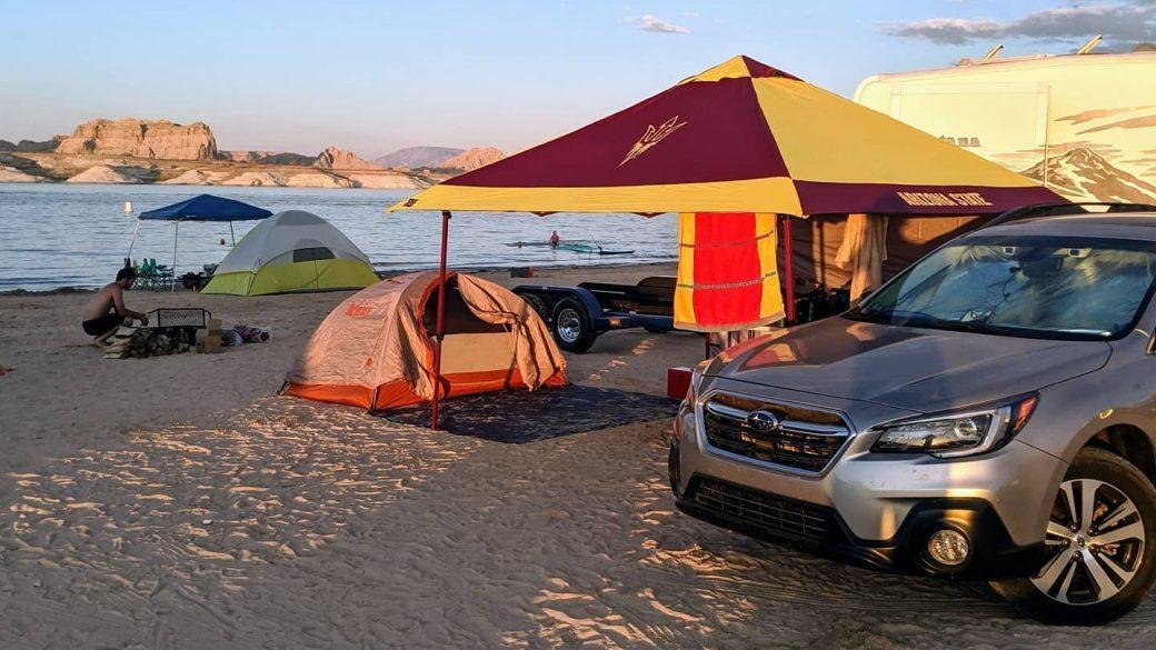 Lake Powell was 🔥🔥🔥! Camping, lake, and off roading all in one place. I think I’m in heaven ♥️ can’t wait until I’m back again! #corona